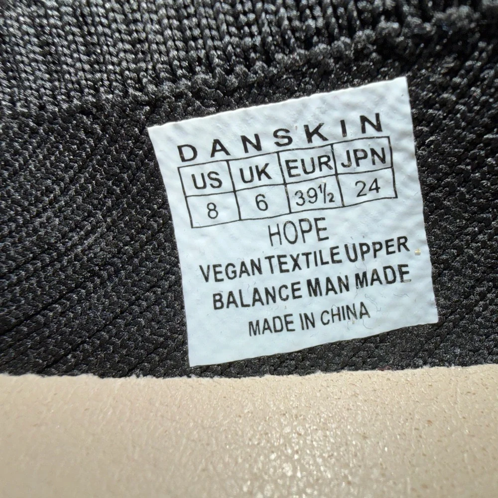 Danskin Women's Ribbed Black Loafers - Picture 3 of 9